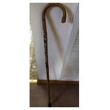S1 - CARVED WALKING CANE (GERMANY) (L29)