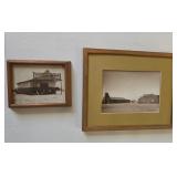 S1 - TWO VINTAGE PHOTOS FRAMED (E65)