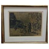 S1 - SIGNED FRAMED ARTWORK 11X9(N117)