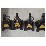 S1 - LOT OF 3-TON JACK STANDS (G52)