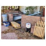 S1 - PATIO CHAIR, BUCKETS, BARRELS, MORE