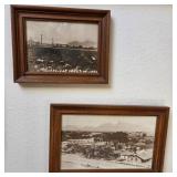 S1 - TWO ANTIQUE PHOTOS FRAMED (E63)