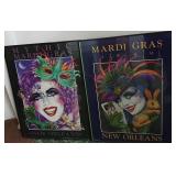 S1 - TWO PIECES MARDI GRAS ART (N63)