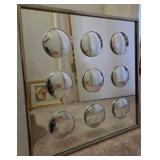 S1 - UNIQUE BUBBLE FRAMED MIRROR 16'(N106)