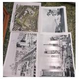 S1 - FOUR VINTAGE B&W PHOTOS (N41)