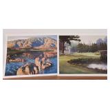 S1 - TWO PIECES JACK WHITE LANDSCAPE ART (N27)