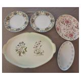 N1 - FIVE COLLECTIBLE PLATES (B130)