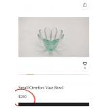 N1 - ORREFORS CRYSTAL VOTIVE HOLDER (K57)