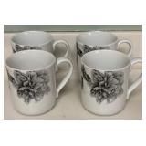 N1 - FOUR ROYAL WORCESTER MUGS (K68)