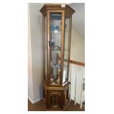 N1 - CURIO DISPLAY CABINET (NO CONTENTS (U47)