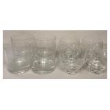 N1 - MIXED LOT OF CRYSTAL TUMBLERS (K17)