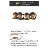 N1 - ROLYAL DOULTON THE BEATLES TOBY MUGS (B57)
