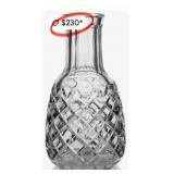 N1 - WATERFORD CRYSTAL WATER JUG & CUP (K45)