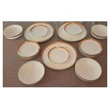 N1 - 20-PIECES MIKASA BONE CHINA DISHWARE (B138)