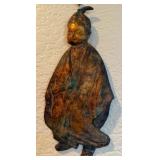 N1 - CAST IRON JAPANESE OKIMONO FIGURINE