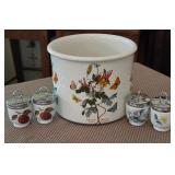 ROYAL WORCESTER EGG CODDLERS, PORTMEIRION JAR