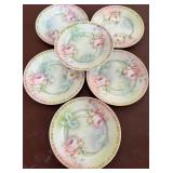 N1 - SIX VINTAGE VICTORIA (AUSTRIA) PLATES (B156)