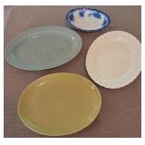 N1 - VINTAGE PLATTERS & SERVING BOWL (B136)