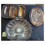 N1 - THREE PIECES VINTAGE SERVEWARE (G73)