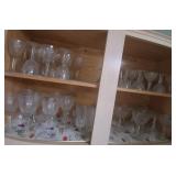 N1 - MIXED LOT OF CRYSTAL STEMWARE (K53)