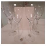 N1 - FOUR PIECES MIKASA CRYSTAL STEMWARE (K55)