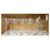 N1 - MIXED LOT OF CRYSTAL STEMWARE (K6)