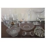 N1 - MIXED LOT OF VINTAGE GLASSWARE (L36)
