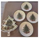 N1 - CUTHBERTSON & JOHNSON BROS CHRISTMAS DISHES