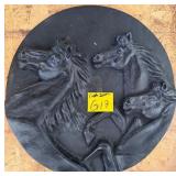 J1 - CAST IRON WALL DECOR 13'DIA (G17)