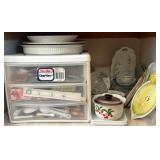 J1 - MIXED LOT OF UTENSILS & DISHWARE (K6)