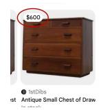 J1 - FIVE-DRAWER DRESSER (A25)