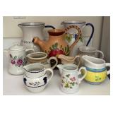 J1 - COLLECTION OF CERAMIC PITCHERS (K42)