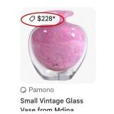 J1 - MDINA  ART GLASS VASE (K19)