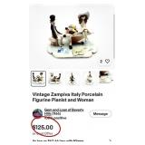 J1 - VINTAGE ZAMPIVA ITALY PORCELAIN FIGURINES