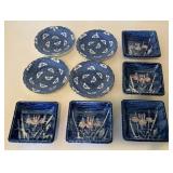 J1 - MIXED LOT OF JAPANESE PORCELAIN PLATES (K53)