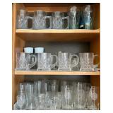 J1 - MIXED LOT OF GLASSWARE (K28)