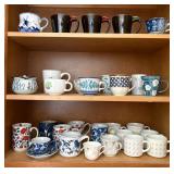 J1 - MIXED LOT OF CERAMIC MUGS (K36)