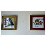 J1 - TWO PIECES FRAMED ART (K66)