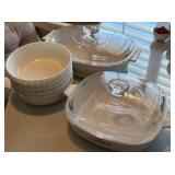 J1 - CORNING WARE COVERED DISHES, BOWLS (K71)