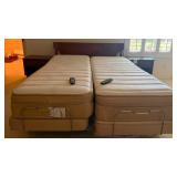 J1 - ELECTRIC KING SZ MATTRESS, NIGHSTANDS