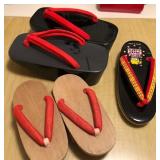J1 - TRADITIONAL JAPANESE GETA SANDALS (M91)