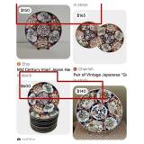 J1 - LOT OF JAPANESE IMARIWARE DISHES (D26)