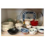 J1 - MIXED LOT OF DISHWARE (K4)