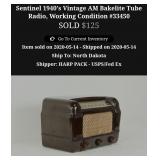 M - VINTAGE TRUETONE RADIO (E18)