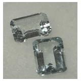 2.47CT AQUAMARINE GEMSTONES