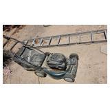 M - POWER LAWN MOWER & EXTENSION LADDER