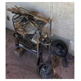 M - UTILITY CART WITH CONTENTS (Y8)