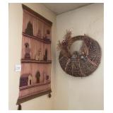 M - TWO PIECES OF WALL DECOR (L39)