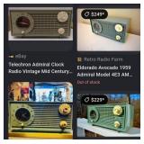 M - VINTAGE ADMIRAL RADIO (E14)