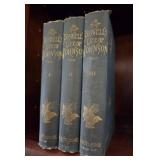 M - BOSWELL'S LIFE OF JOHNSON IN THREE VOLS. (L10)